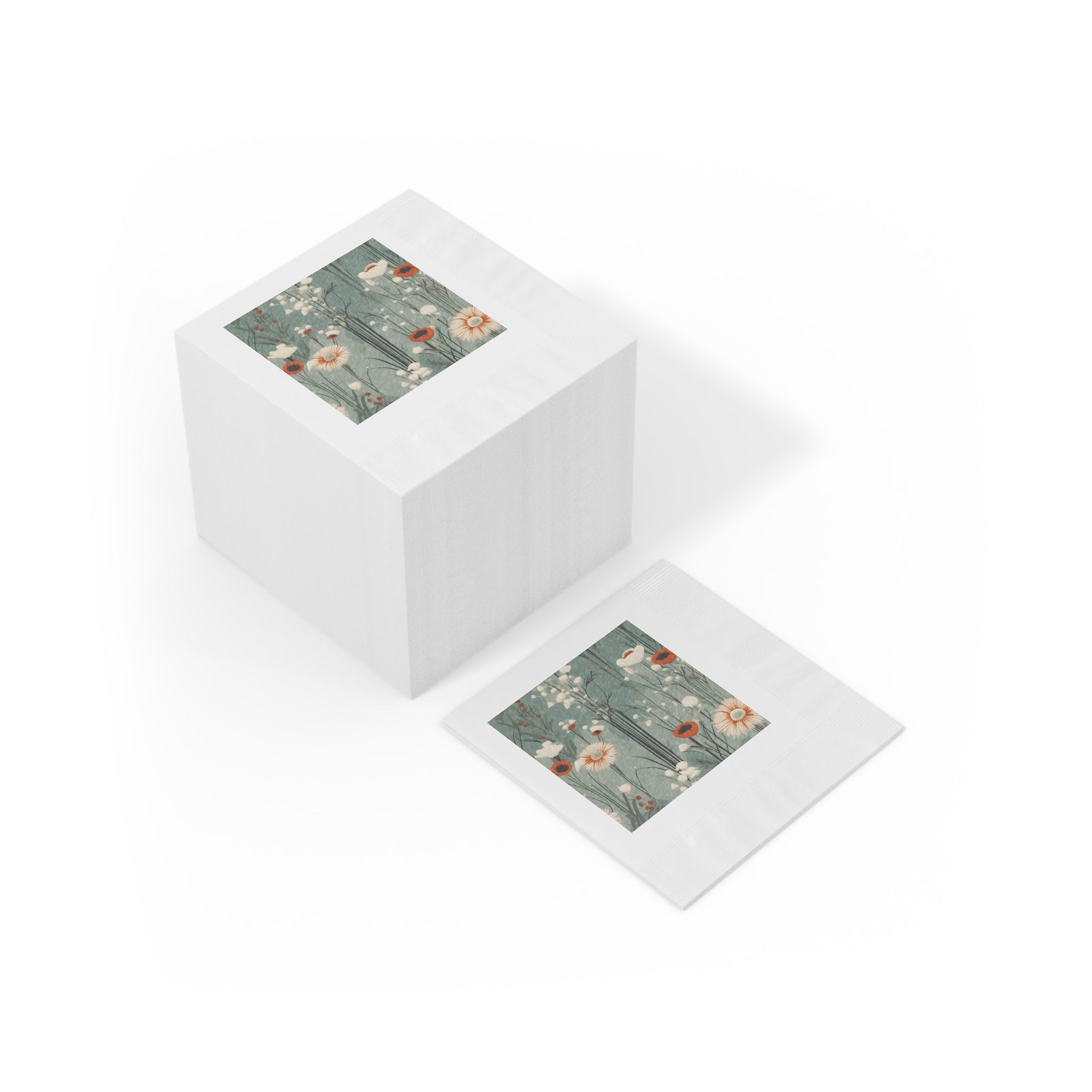 Winter Wildflowers Napkins