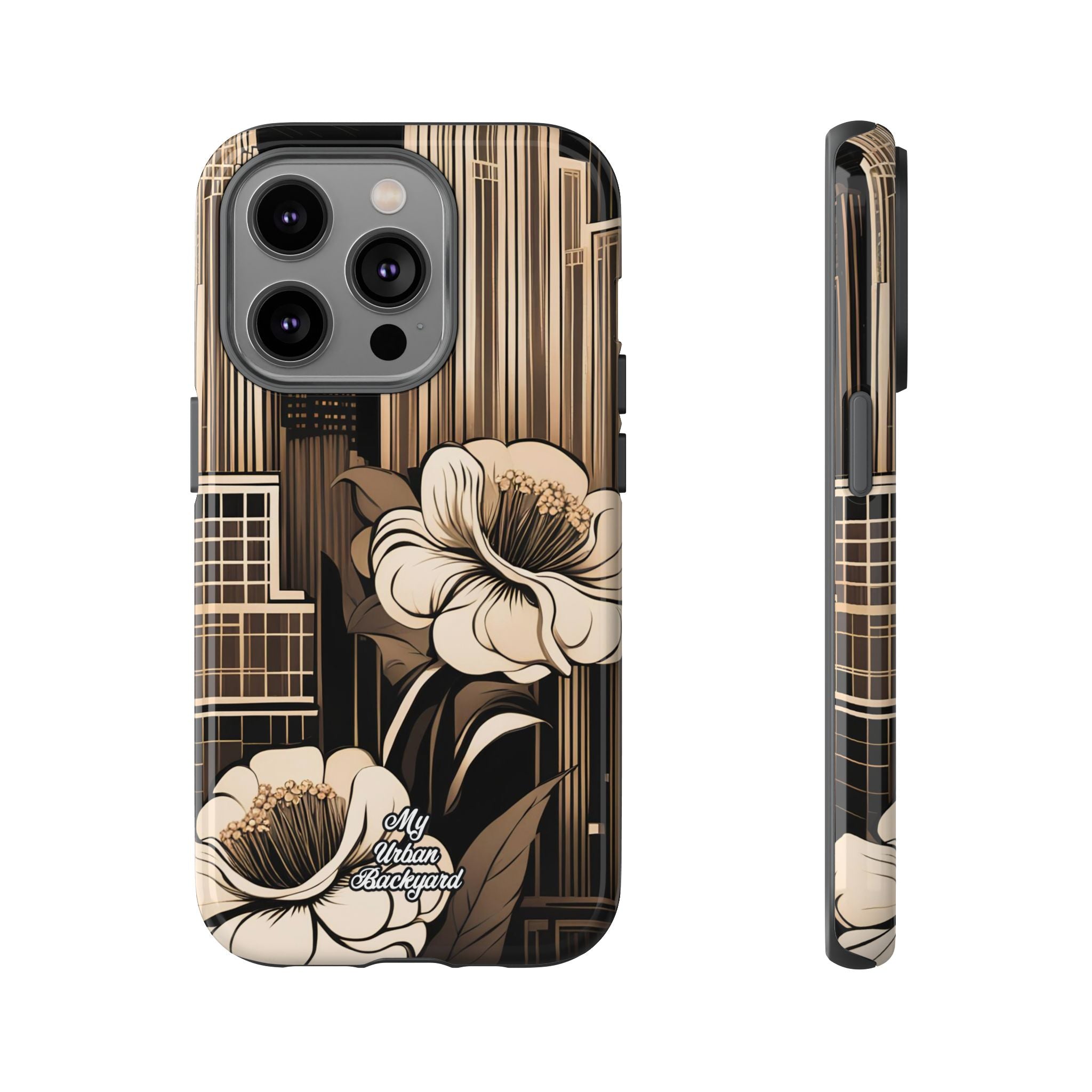 City Flowers, Cell Phone Case - Apple, Samsung, Google Pixel