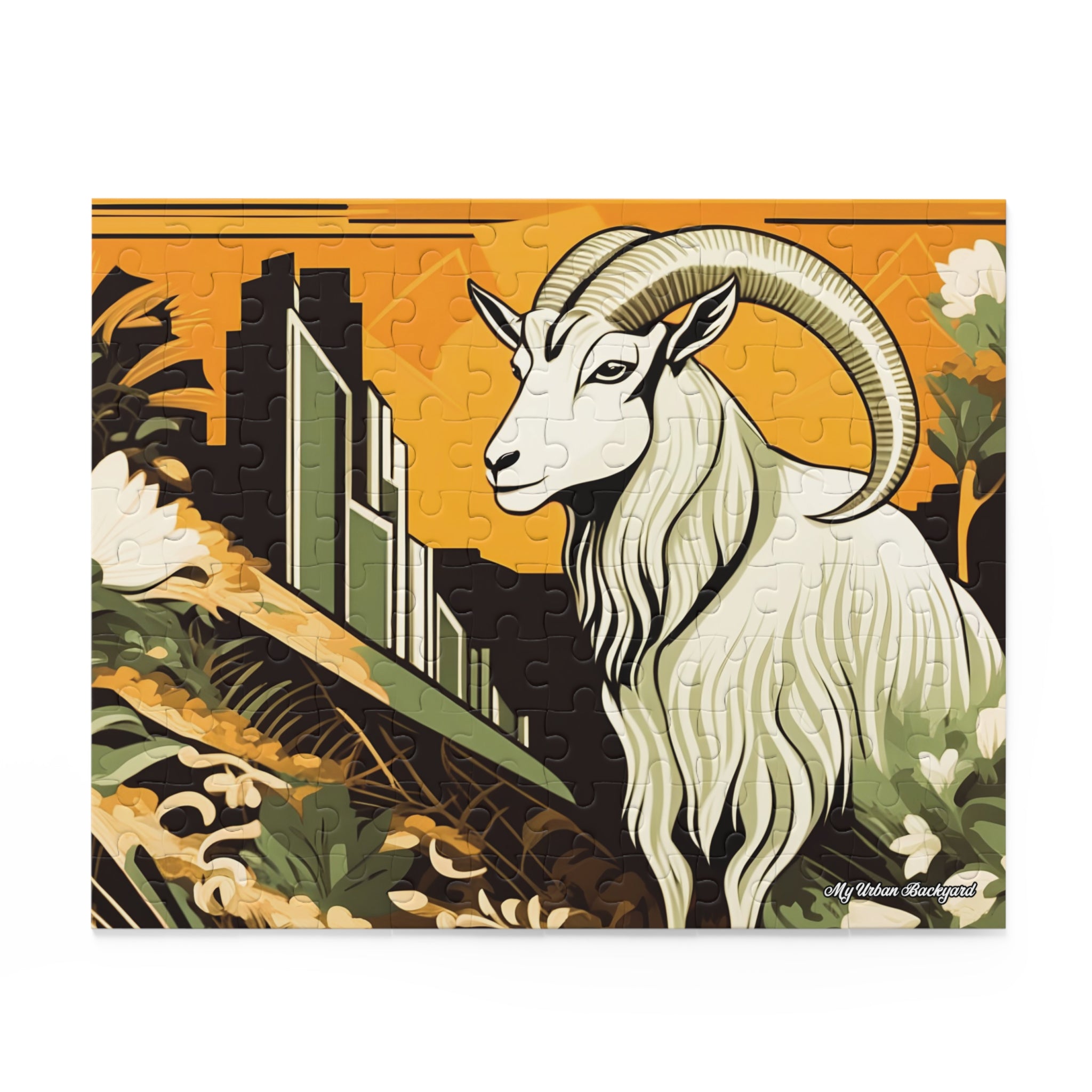 Urban Goat, Jigsaw Puzzle, (120, 252, or 500-Piece)