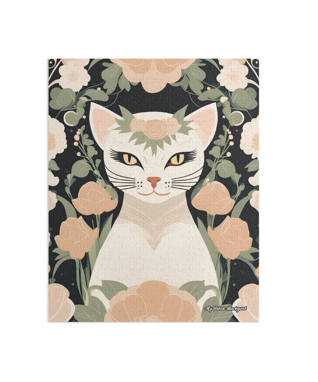 Genevieve Meowcroft, Cat Jigsaw Puzzle, (120, 252, or 500-Piece)