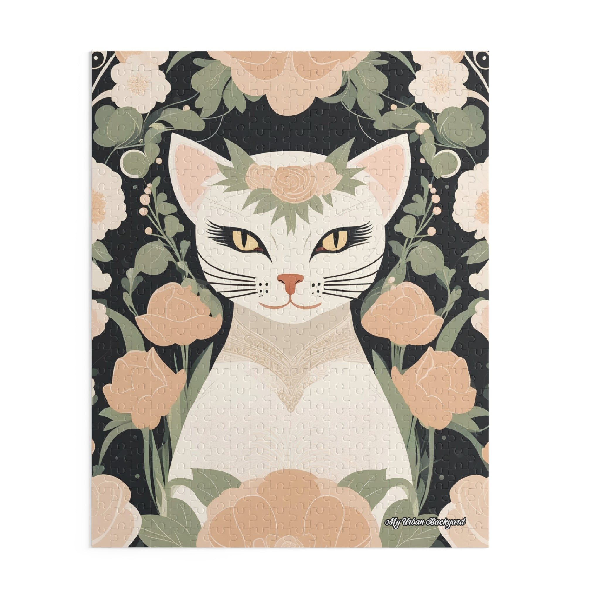 Genevieve Meowcroft, Cat Jigsaw Puzzle, (120, 252, or 500-Piece)