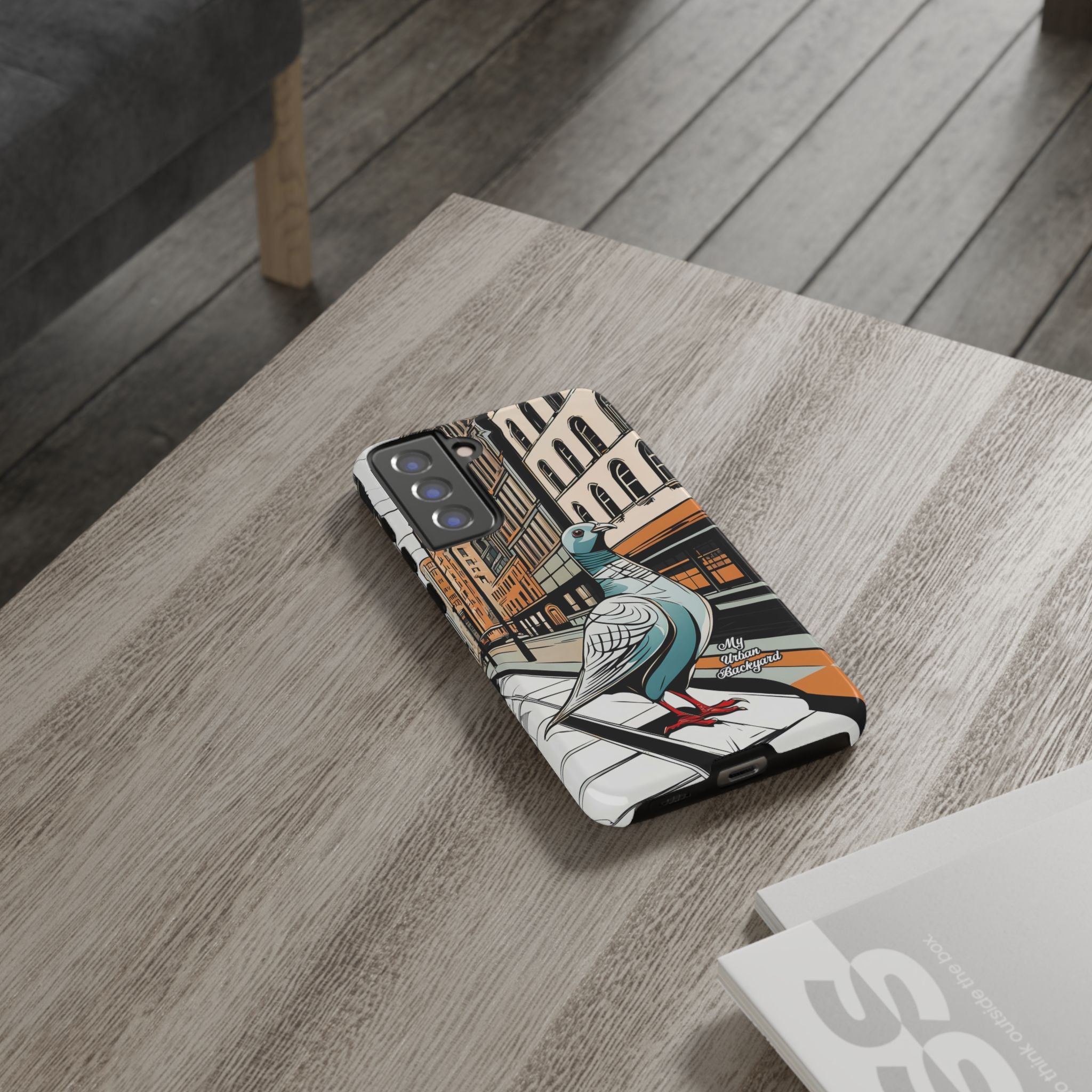 Pigeon on a City Street, Cell Phone Case - Apple, Samsung, Google Pixel