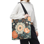 Wildflowers, Everyday Tote Bag w Cotton Handles