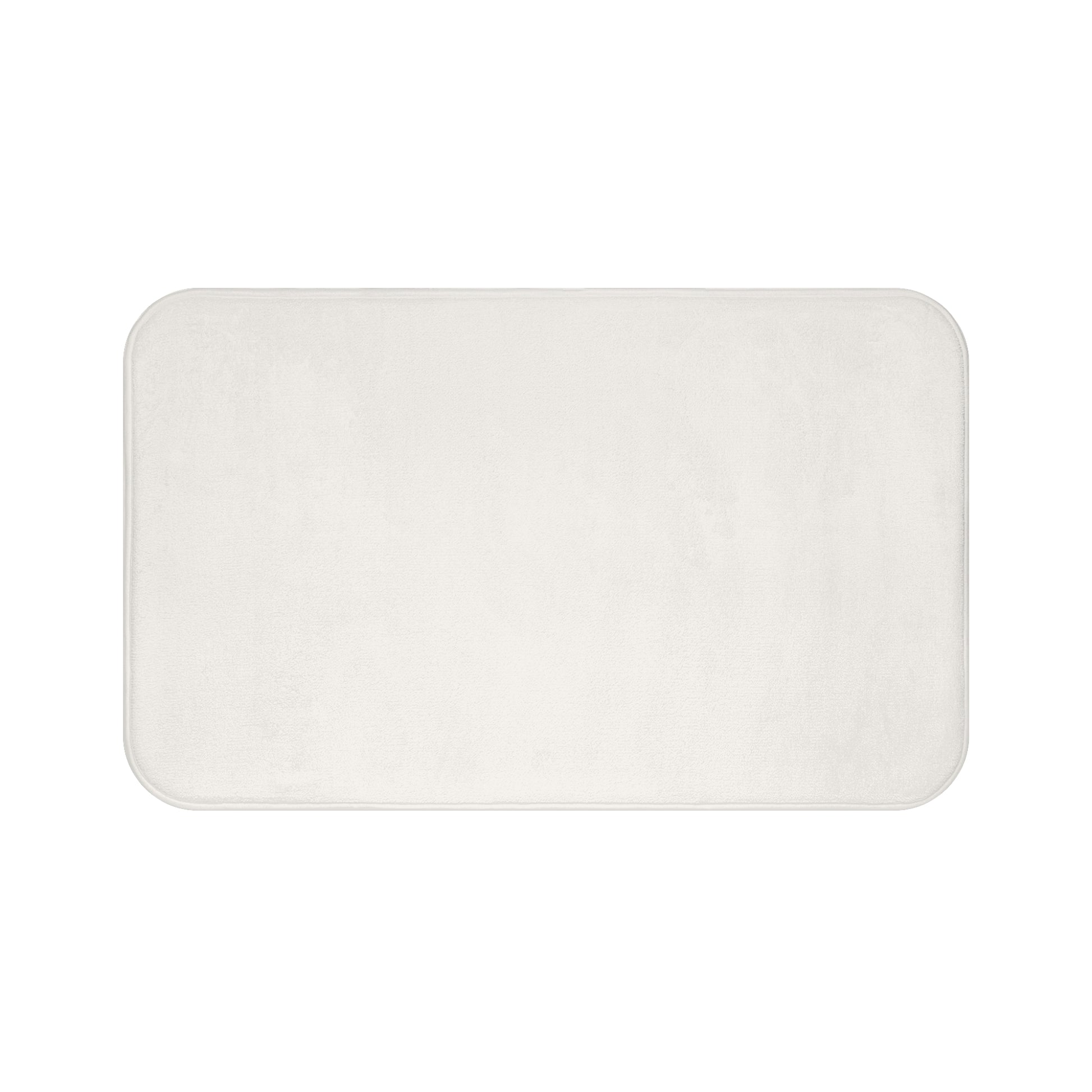 Cream Memory Foam Bath Mat — Soft Absorbent Bathroom Rug, 2 sizes
