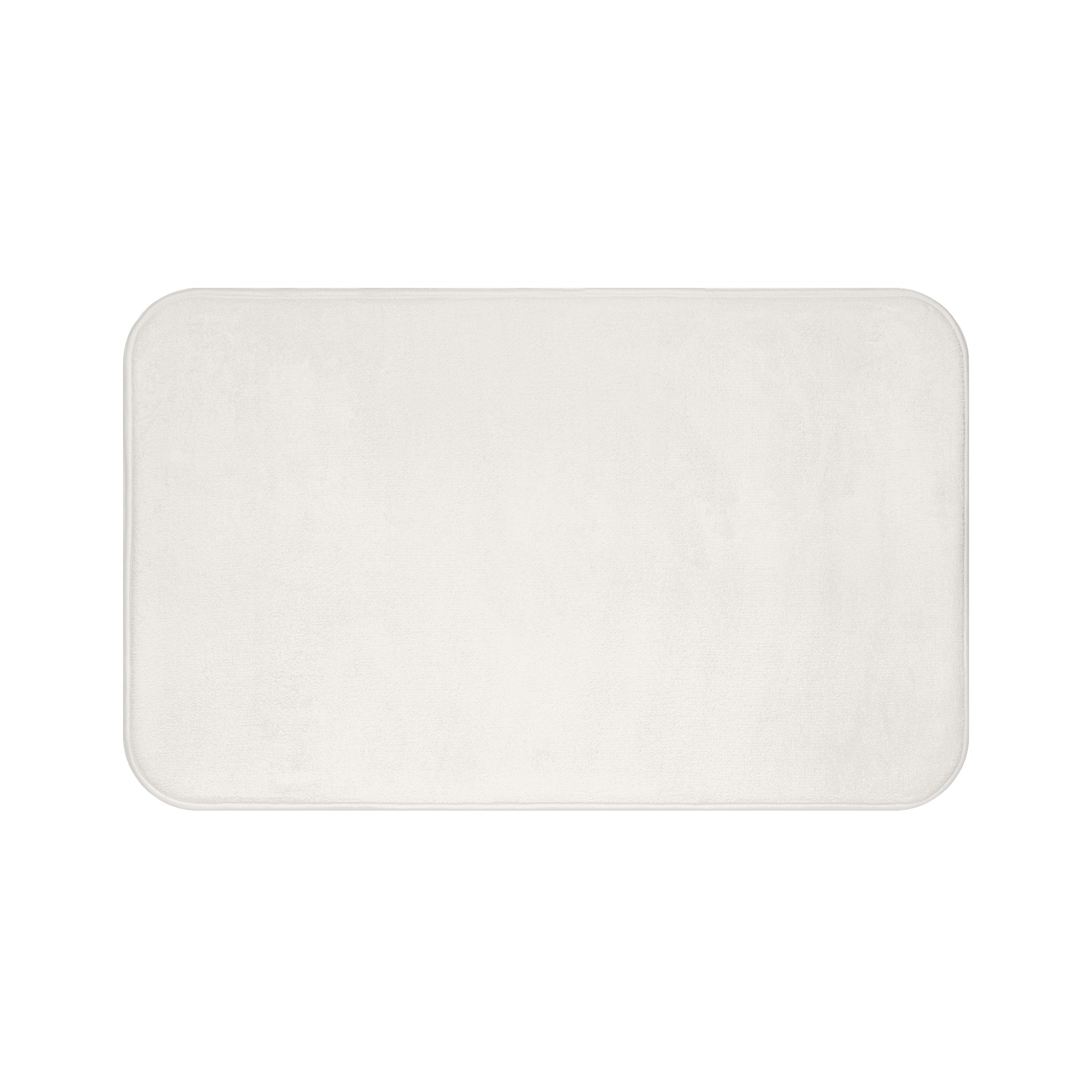 Cream Memory Foam Bath Mat — Soft Absorbent Bathroom Rug, 2 sizes