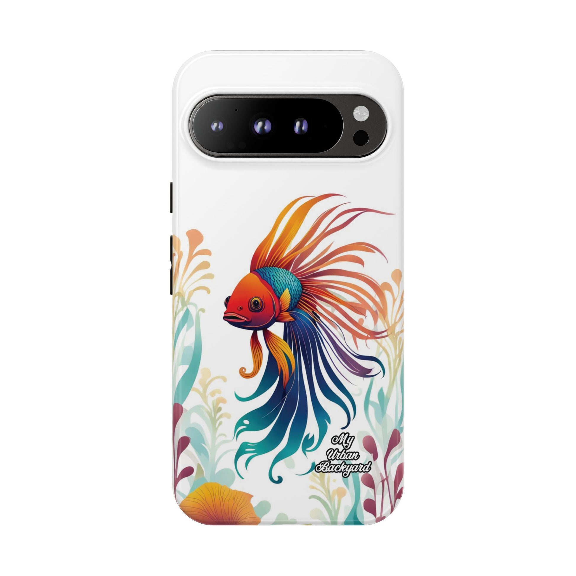 Colorful Betta Fish, Cell Phone Case - Apple, Samsung or Google Pixel