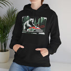 Bear in the City, Unisex Hoodie w Front Pocket