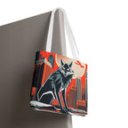 City Wolf Tote Bag, Tote with Cotton Handles For Everyday Use, 3 Sizes