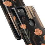 Urban Evening with Flowers, Cell Phone Case