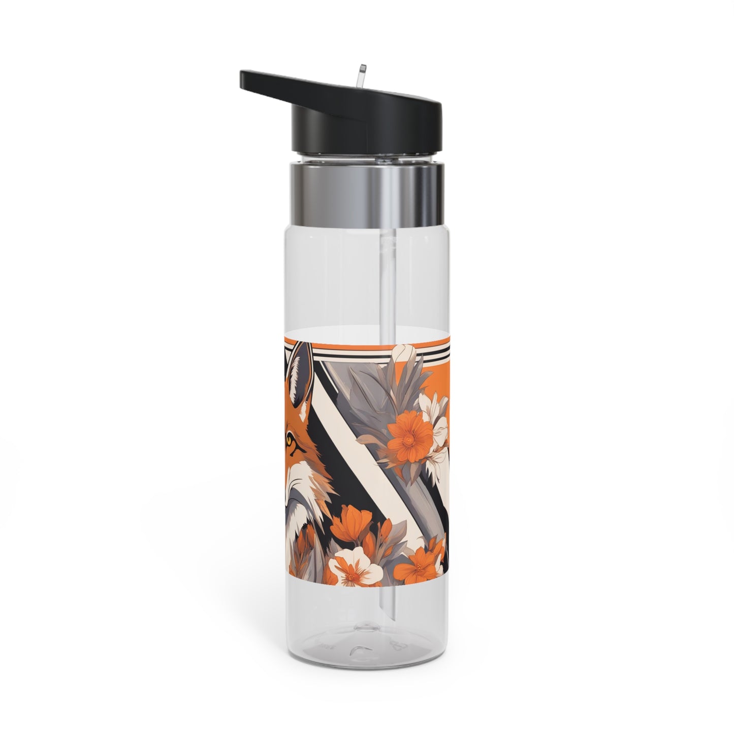 Brown Urban Coyote, 20oz Sport Water Bottle, BPA-Free, Tritan™ plastic