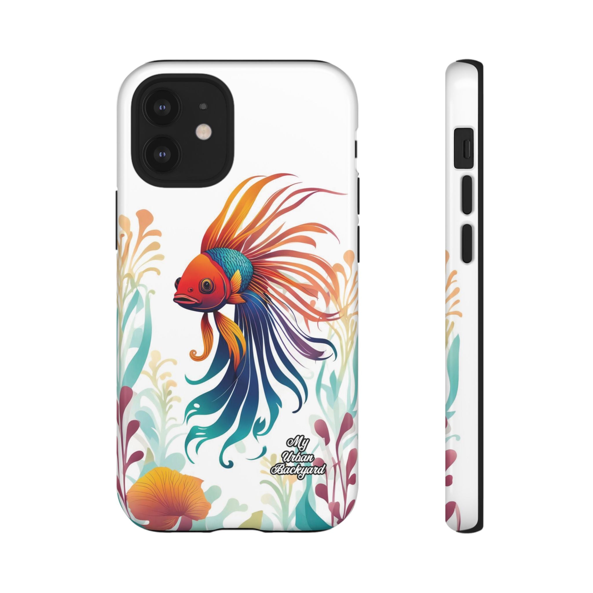 Colorful Betta Fish, Cell Phone Case - Apple, Samsung or Google Pixel