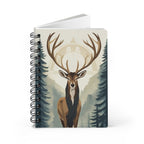 Forest Stag Spiral Journal