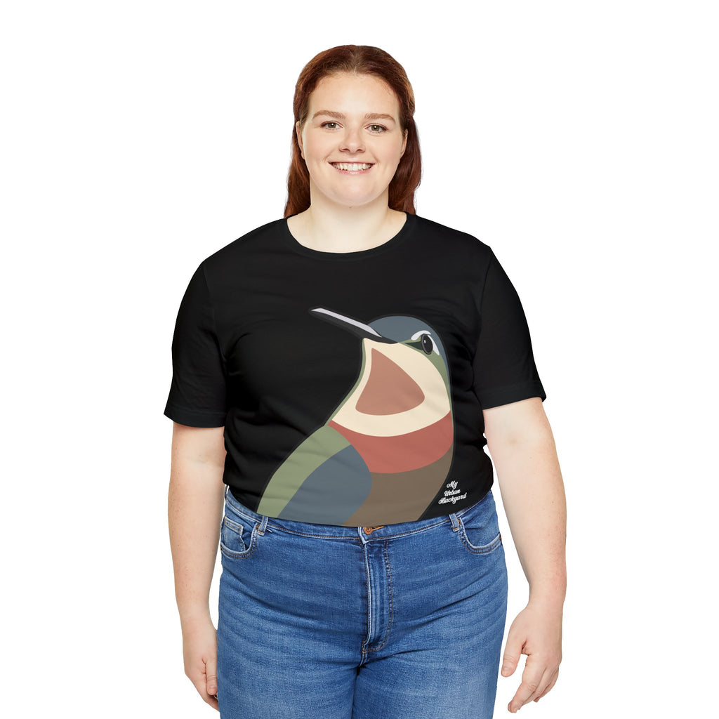 Hummingbird Duko, Soft 100% Jersey Cotton T-Shirt, Unisex, Short Sleeve, Retail Fit