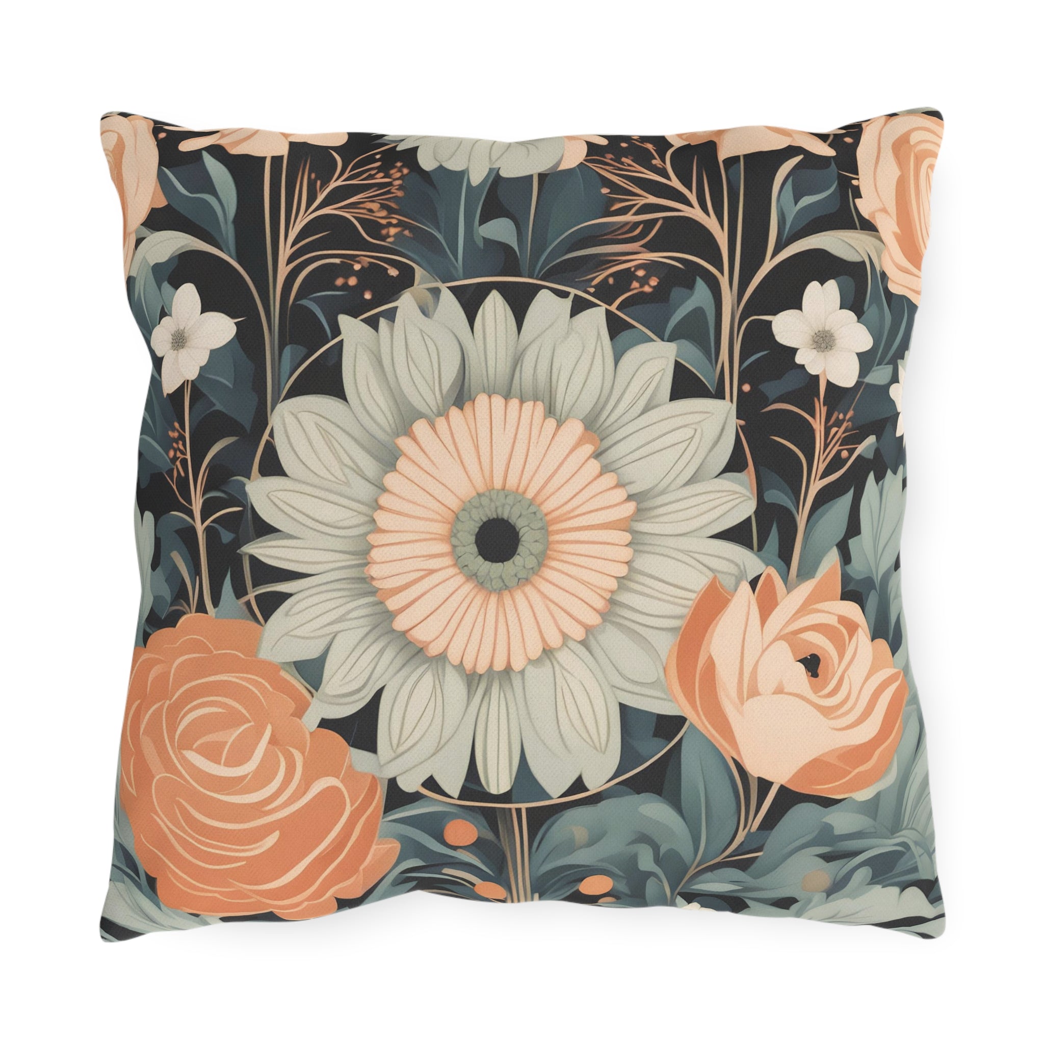 Wildflowers Throw Pillow