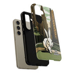 White Rabbit on a City Street, Cell Phone Case - Apple, Samsung, Google Pixel
