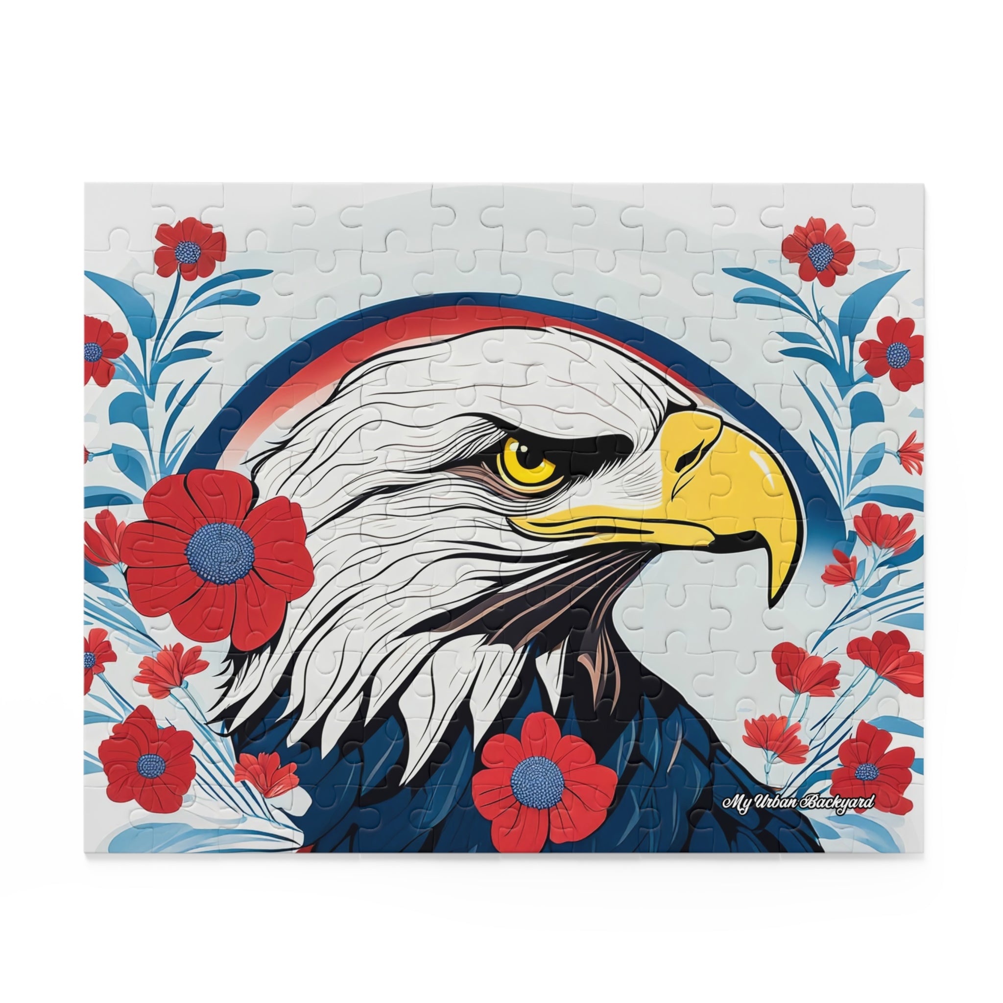 Bald Eagle Jigsaw Puzzle - Wildlife Decor, Unique Gift, Nature Lovers, Home Activities, Family Night, (120, 252, or 500-Piece)