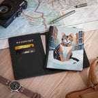 Claws Pawson, Winter Cat Passport Cover