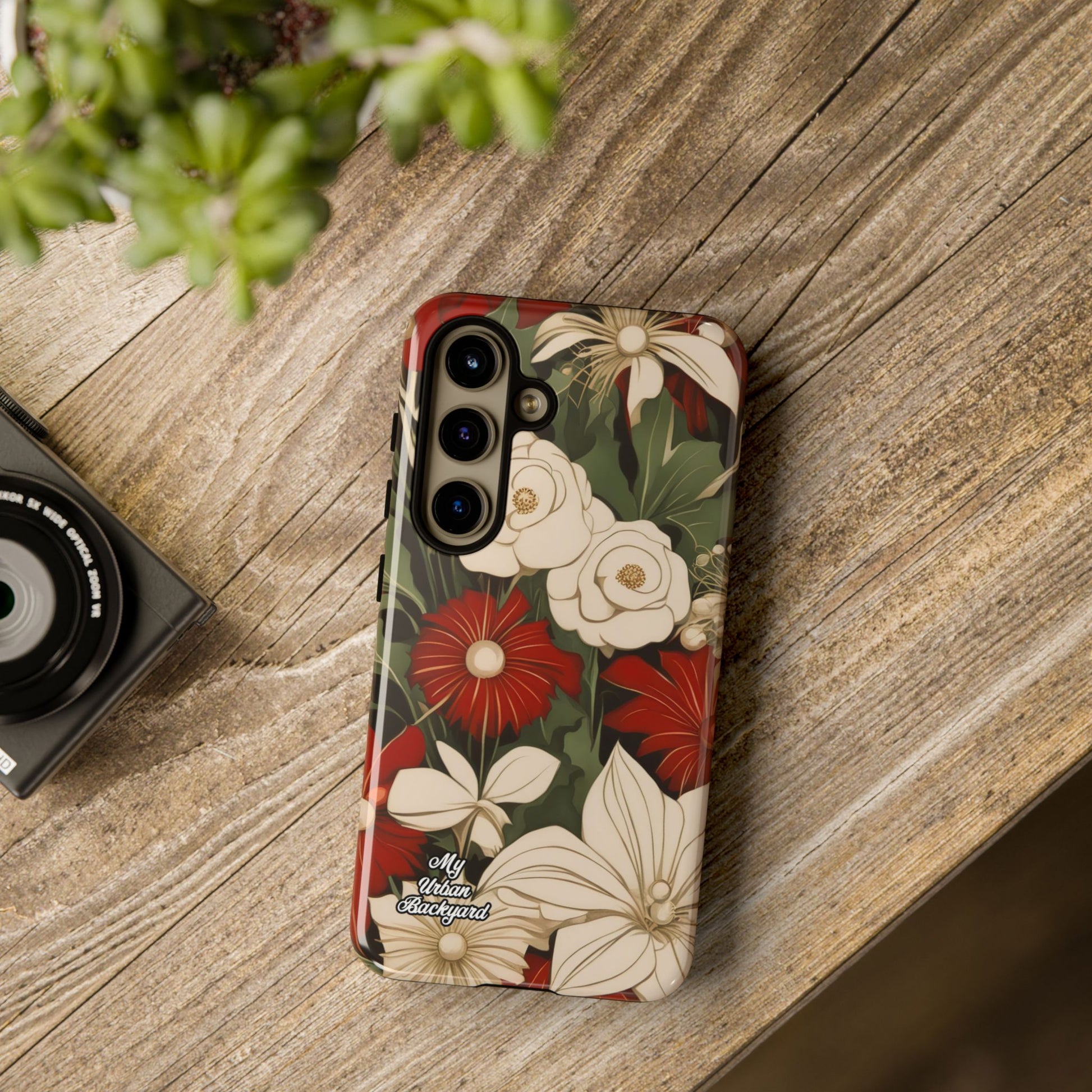 Holiday Flowers, Cell Phone Case - Apple, Samsung, Google Pixel