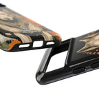 Wolf with Flowers, Animal Cell Phone Case - Apple, Samsung, Google Pixel