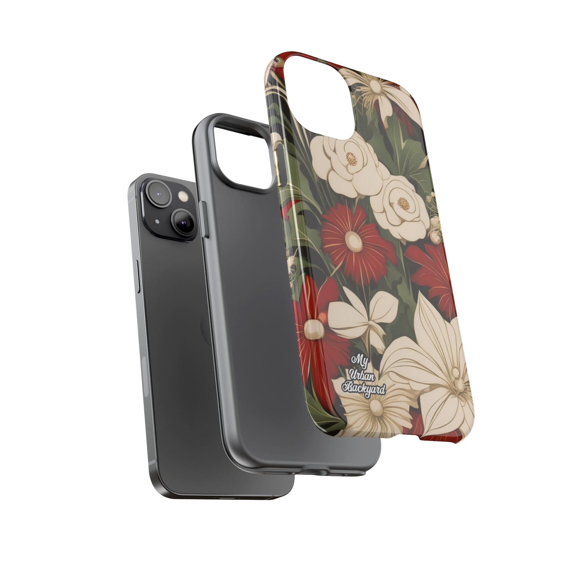 Holiday Flowers, Cell Phone Case - Apple, Samsung, Google Pixel