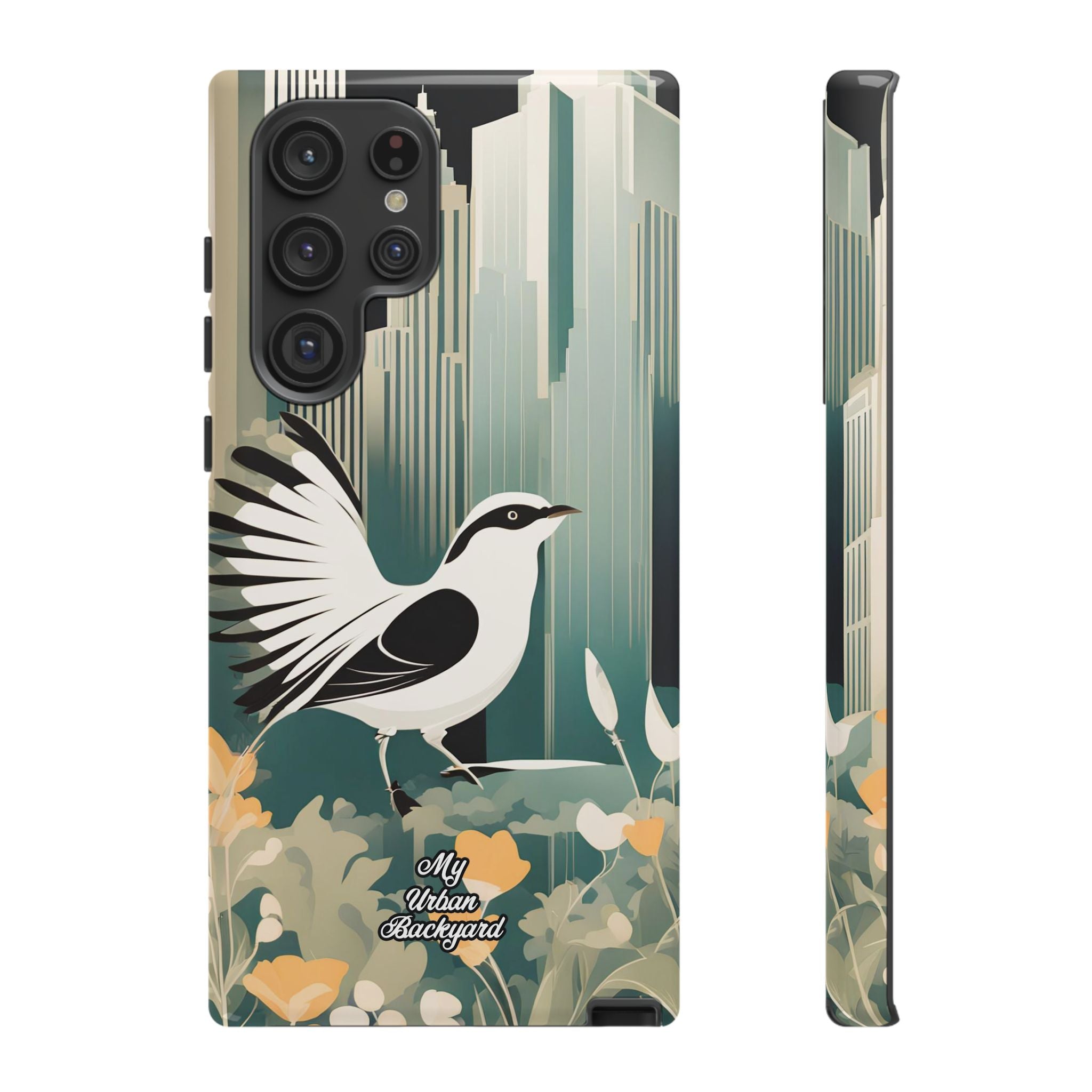 City Bird, Cell Phone Case - Apple iPhone, Samsung Galaxy, Google Pixel