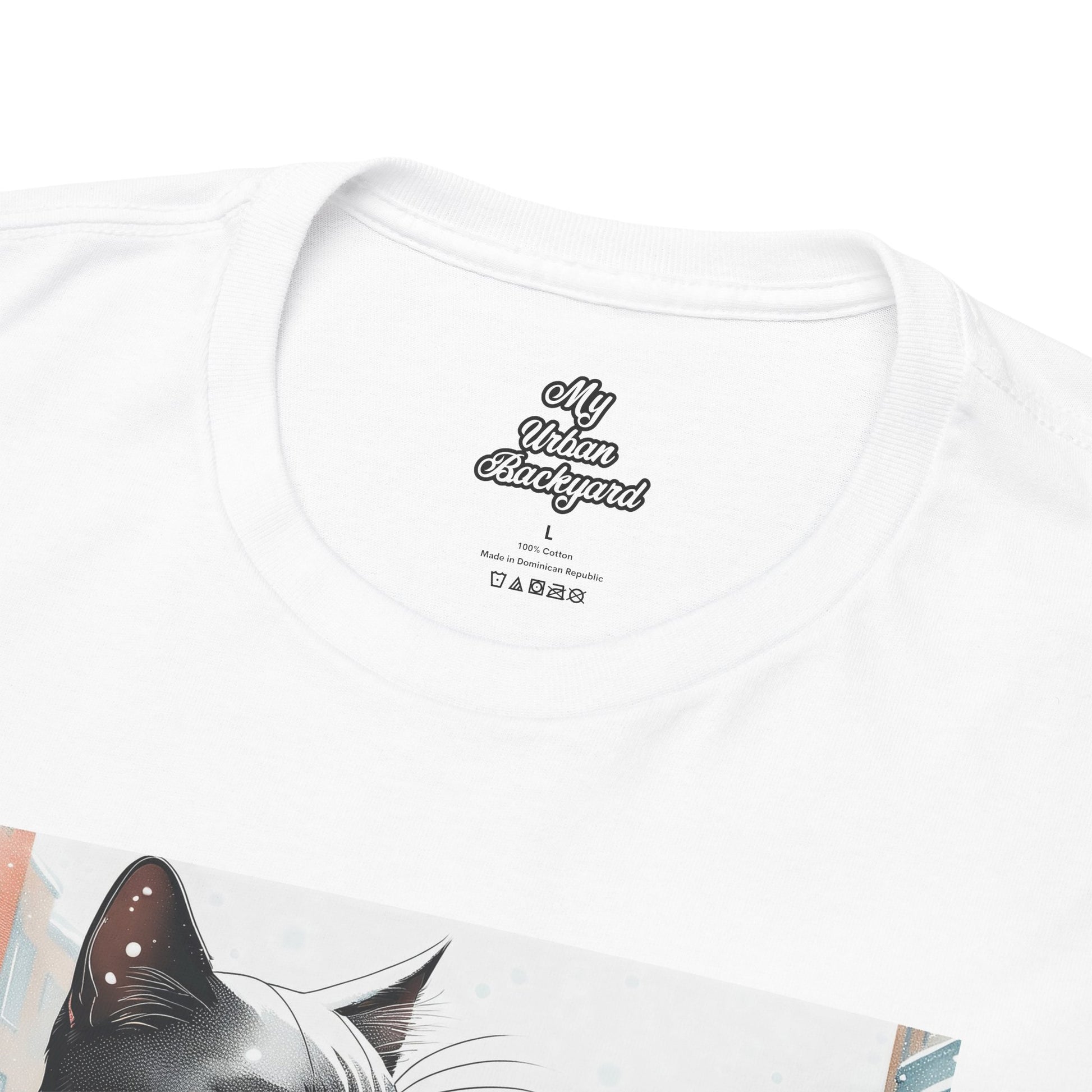 Whisker Wonderland Unisex Heavy Cotton Tee - Cozy Cat Lover's T-Shirt