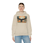 Flying Crow, Unisex Hoodie w Front Pocket