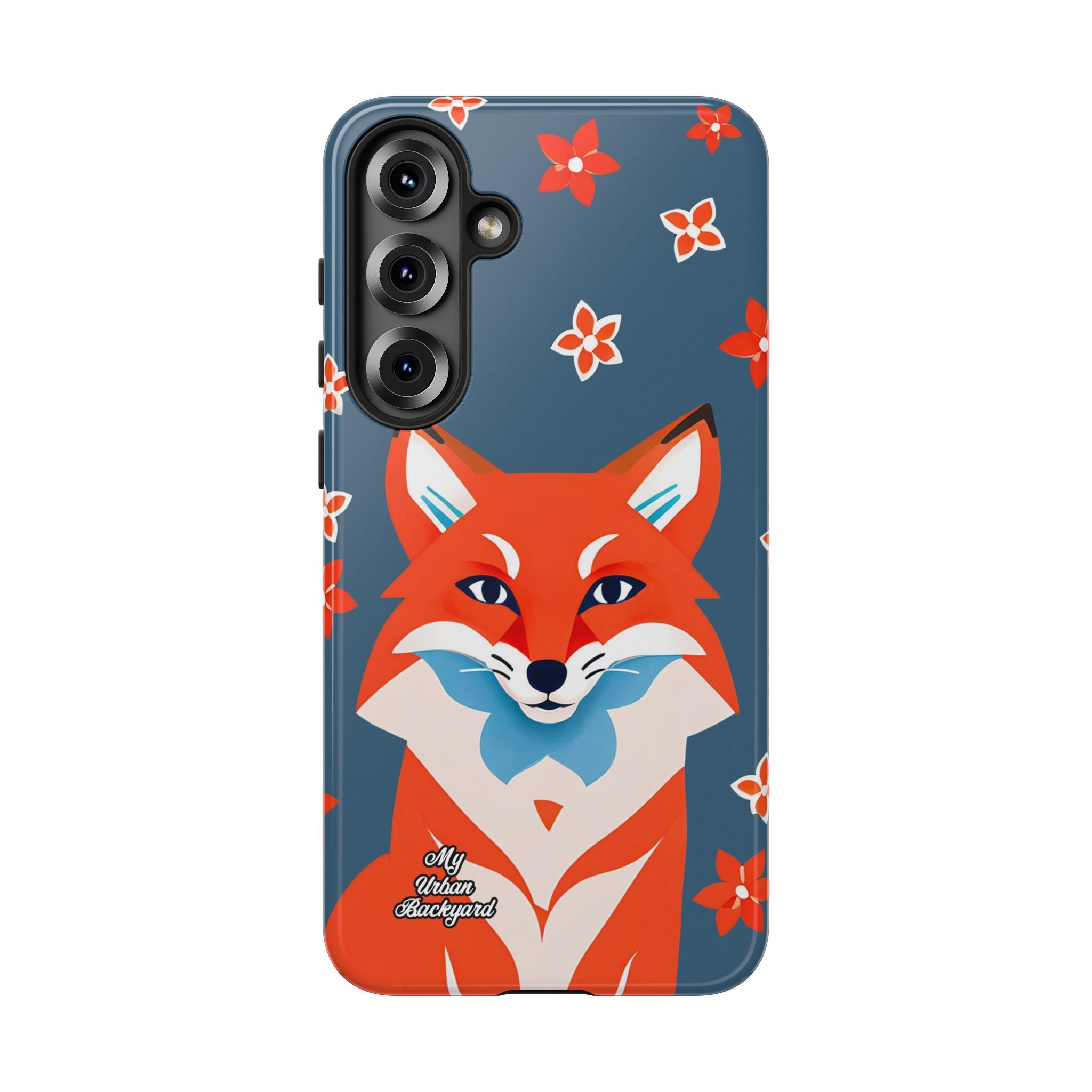 Fox with Flowers, Cell Phone Case - Apple, Samsung, Google Pixel