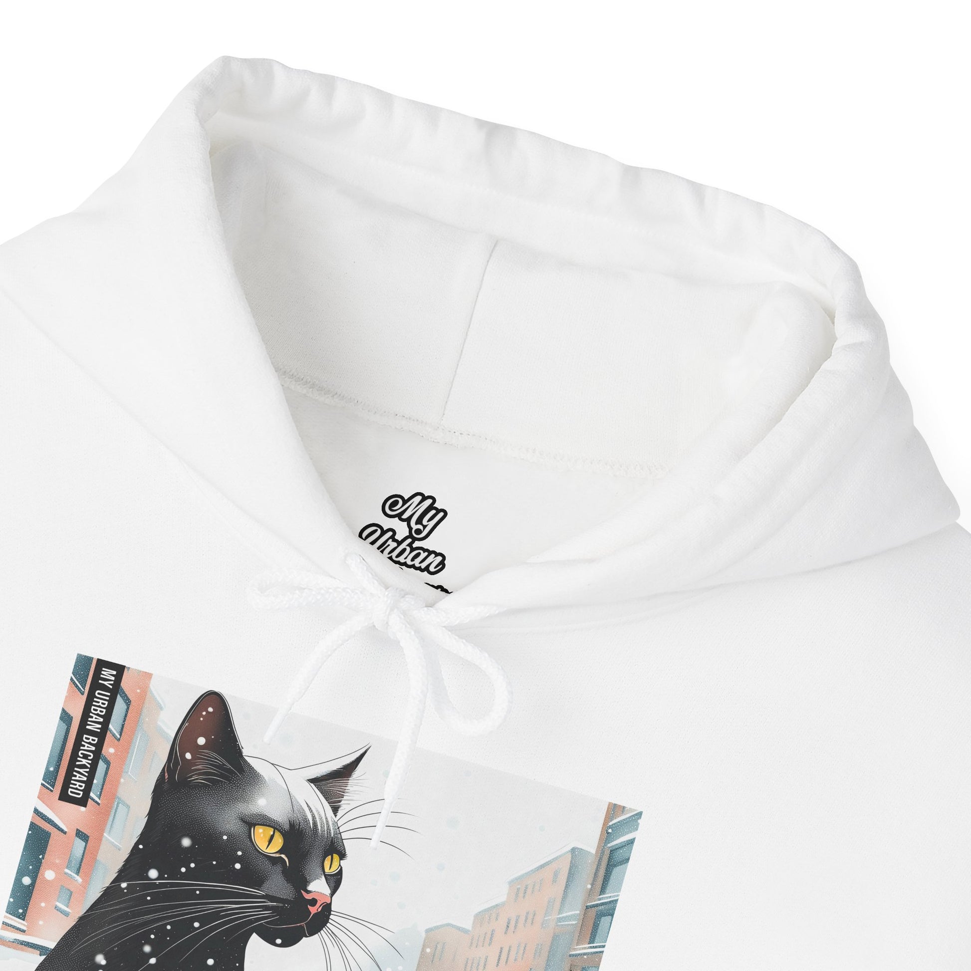 Whisker Wonderland Cat Hoodie, Cozy Graphic Sweatshirt for Cat Lovers, Perfect Gift for Pet Owners, Casual Wear, Unique Art Apparel