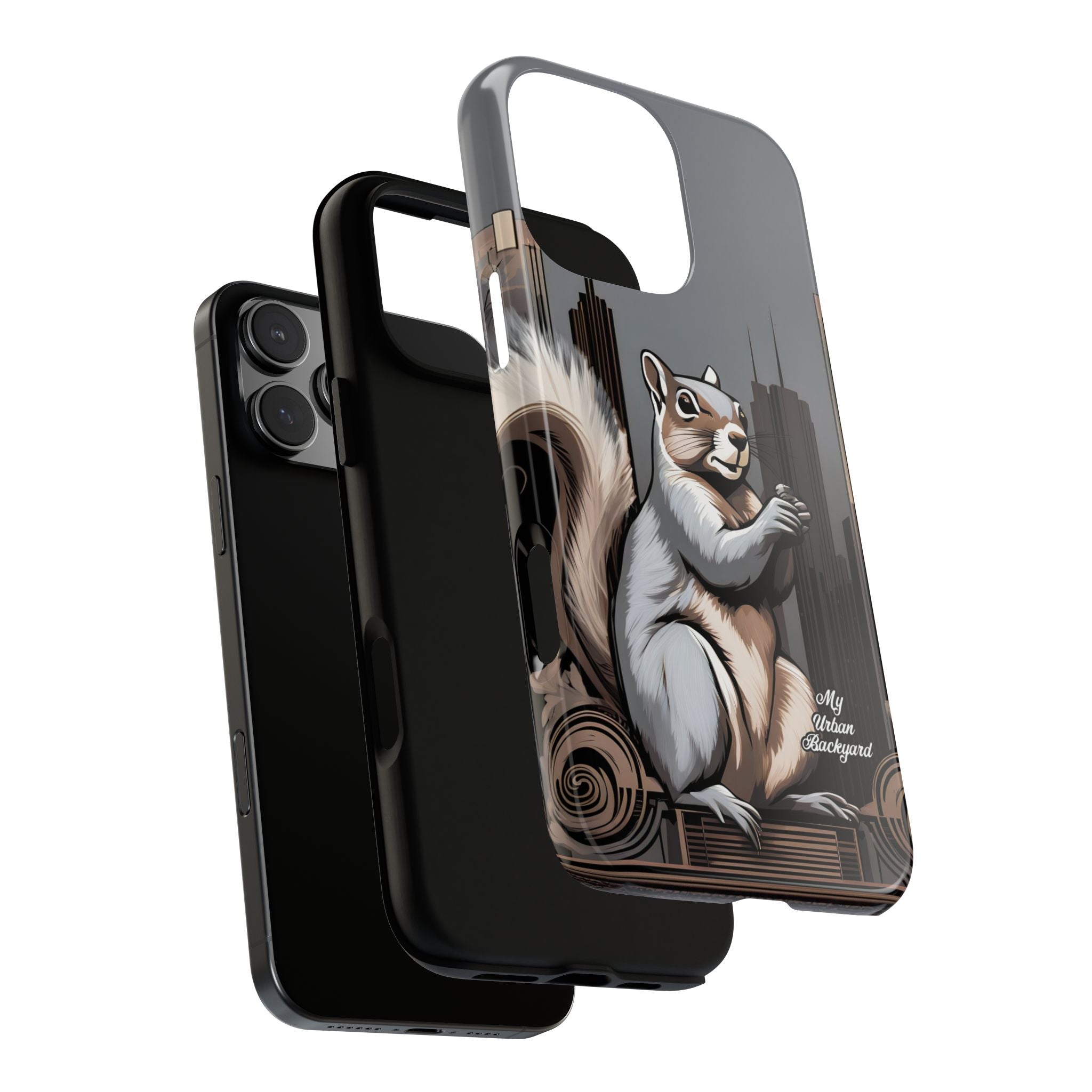 Urban Gray Squirrel, Cell Phone Case - Apple, Samsung, Google Pixel