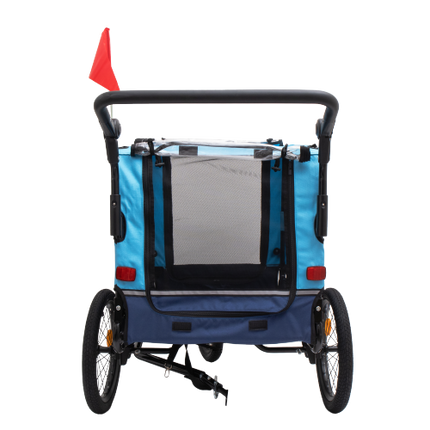 Heavy Duty Foldable Pet Stroller, Dog Carrier, Bicycle Trailer