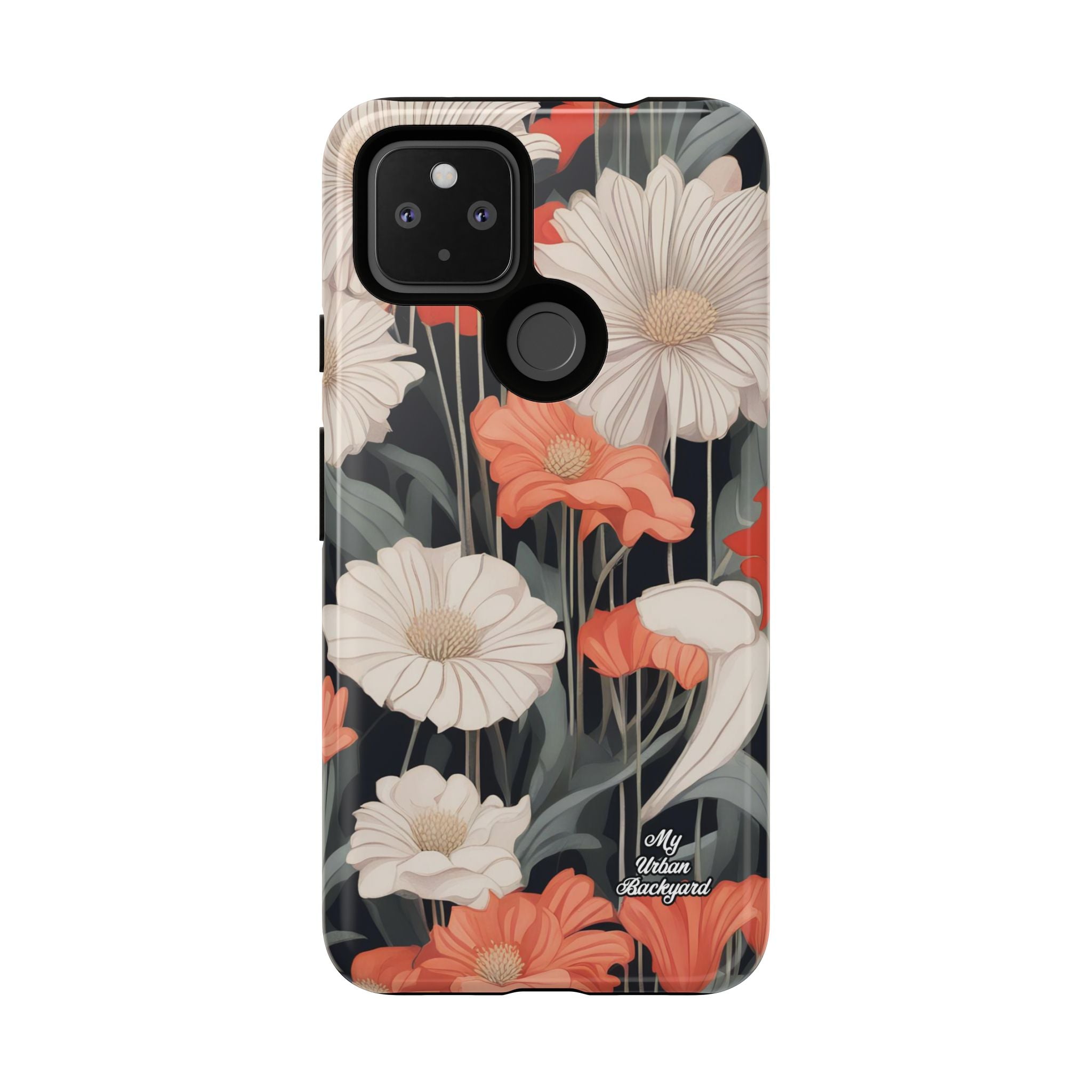 Art Deco Flowers, Cell Phone Case - Apple, Samsung, Google Pixel