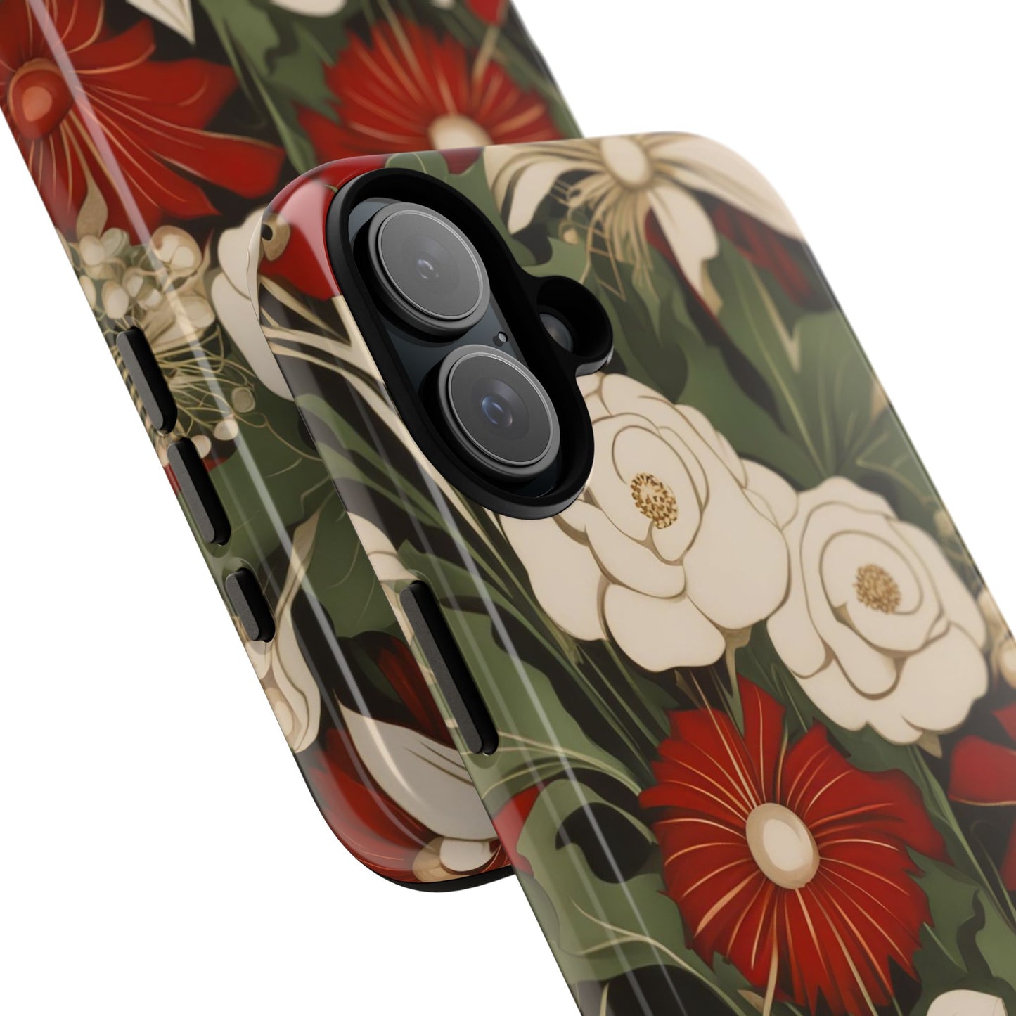 Holiday Flowers, Cell Phone Case - Apple, Samsung or Google Pixel