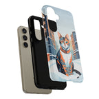 Claws Pawson in the Snow, Cell Phone Case - Apple, Samsung, Google Pixel