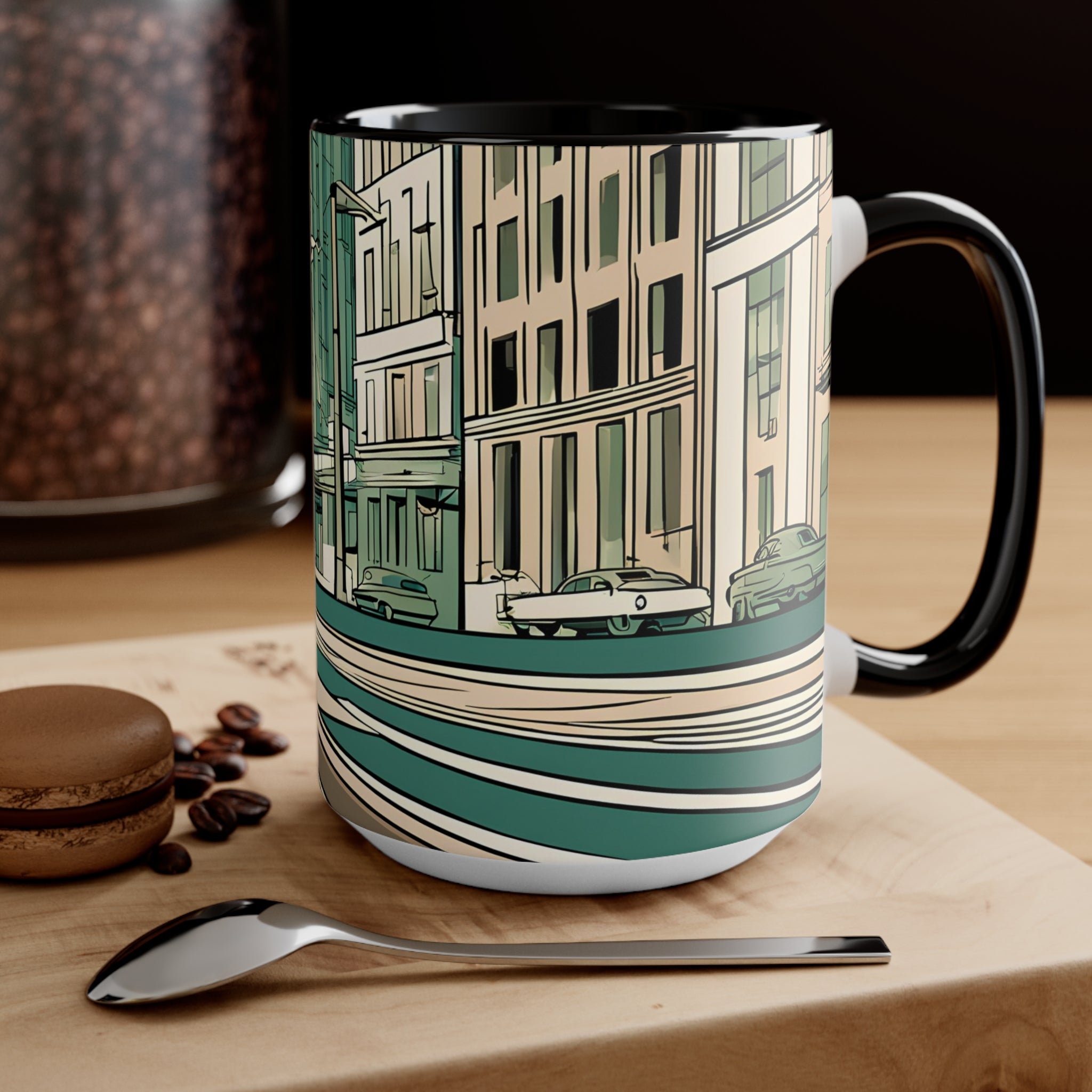 Little Urban Bird, Ceramic Coffee Mug