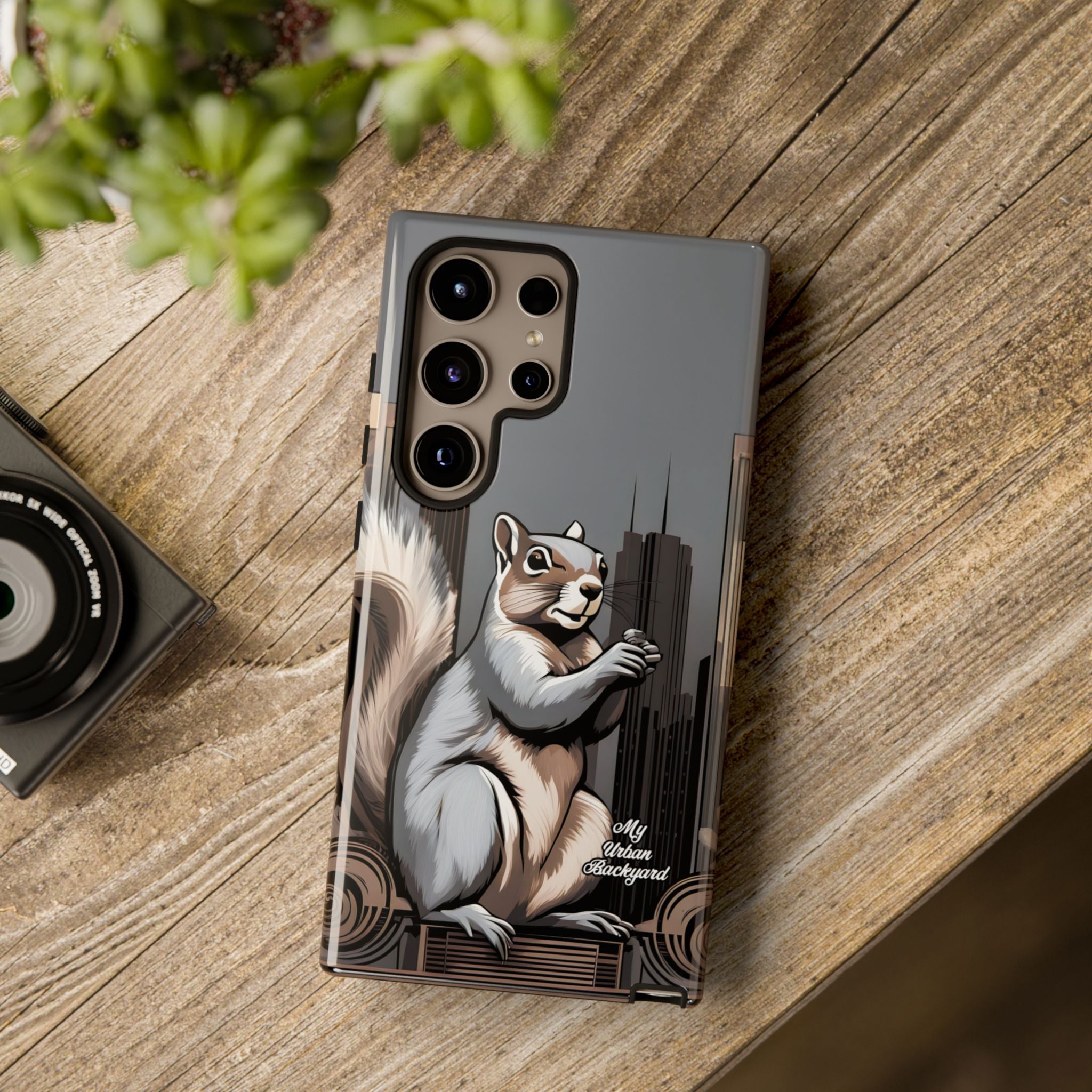Urban Gray Squirrel, Cell Phone Case - Apple, Samsung, Google Pixel