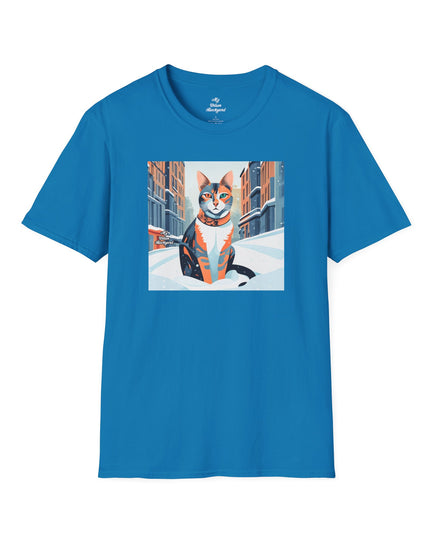 Claws Pawson, Cat T-Shirt, Soft 100% Cotton, Short Sleeve, Classic Fit - Unisex