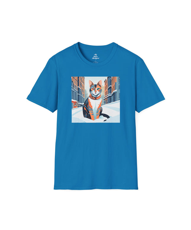 Claws Pawson, Cat T-Shirt, Soft 100% Cotton, Short Sleeve, Classic Fit - Unisex