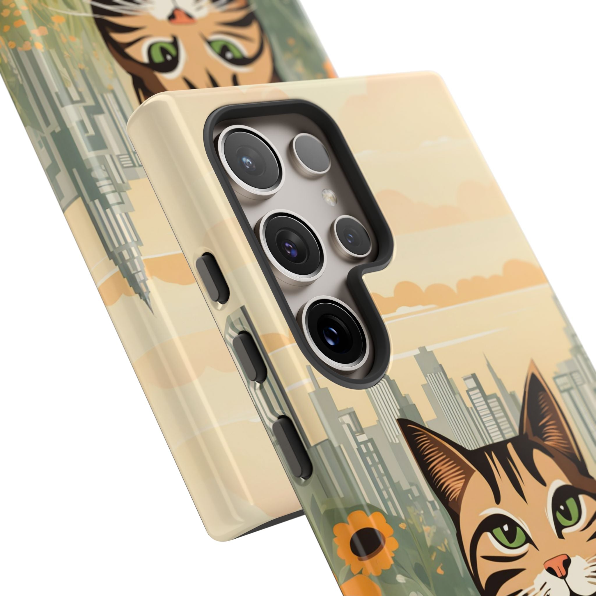 Finn Purrington, Cat Cell Phone Case - Apple, Samsung, Google Pixel