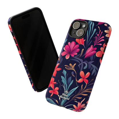 Night Blooming Wildflowers, Cell Phone Case - Apple, Samsung, or Google Pixel