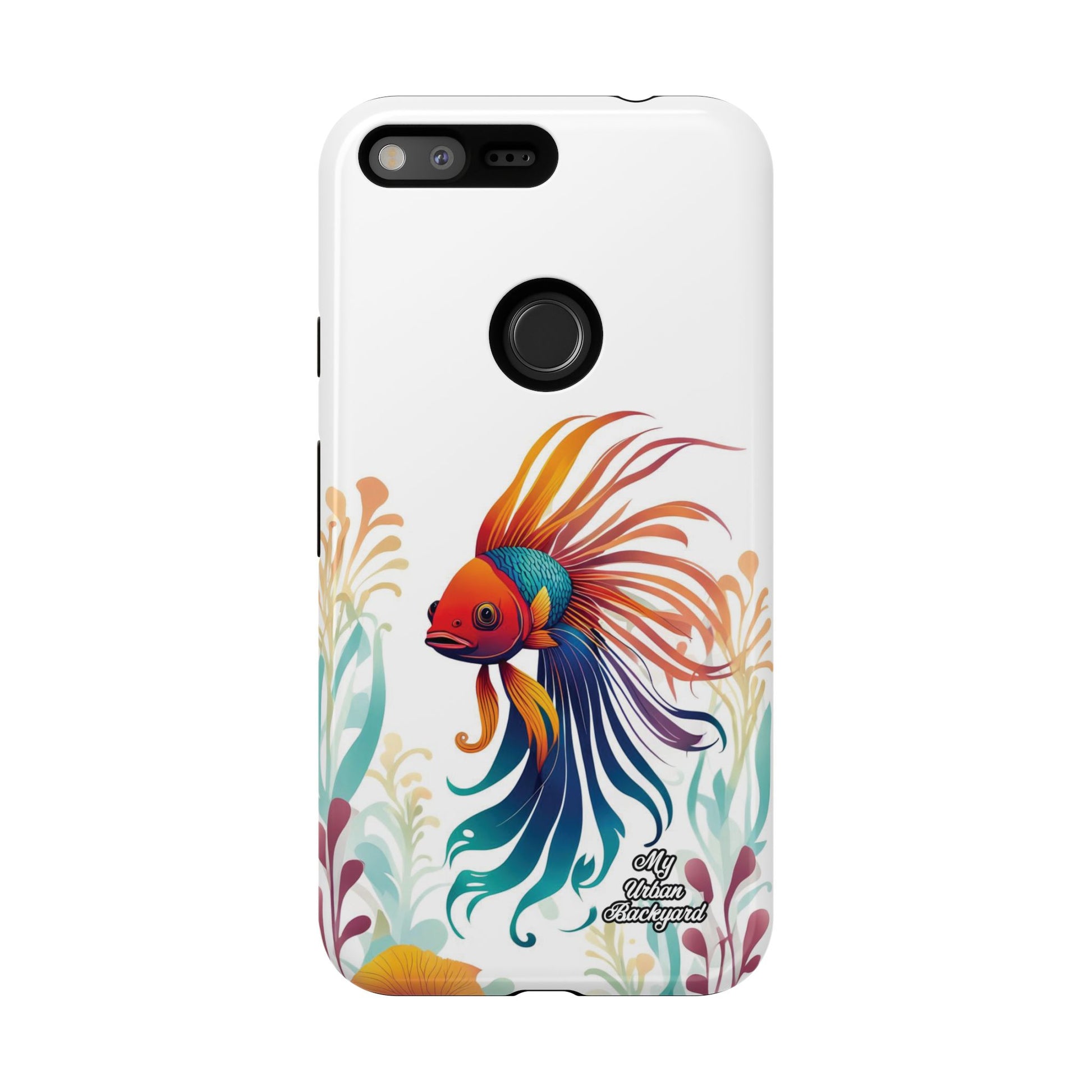 Colorful Betta Fish, Cell Phone Case - Apple, Samsung or Google Pixel