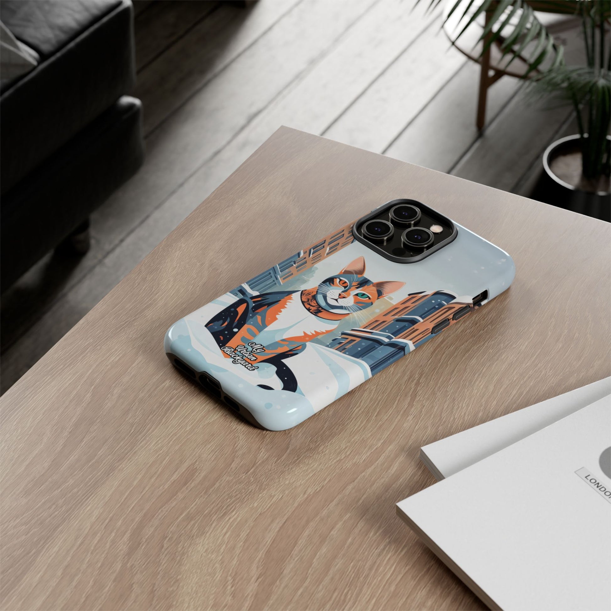 Claws Pawson in the Snow, Cell Phone Case - Apple, Samsung, Google Pixel