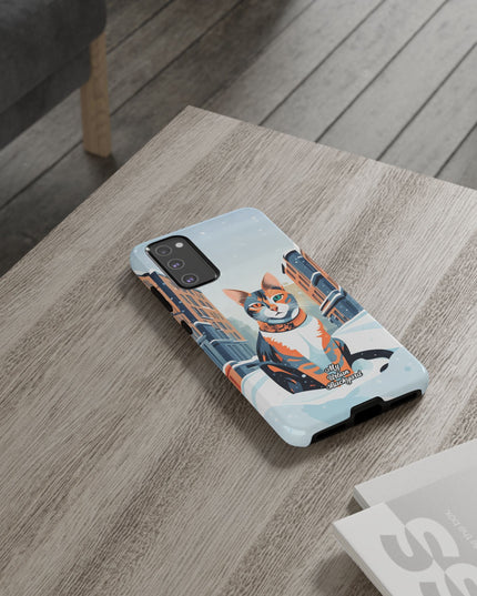 Claws Pawson in the Snow, Cell Phone Case - Apple, Samsung, Google Pixel