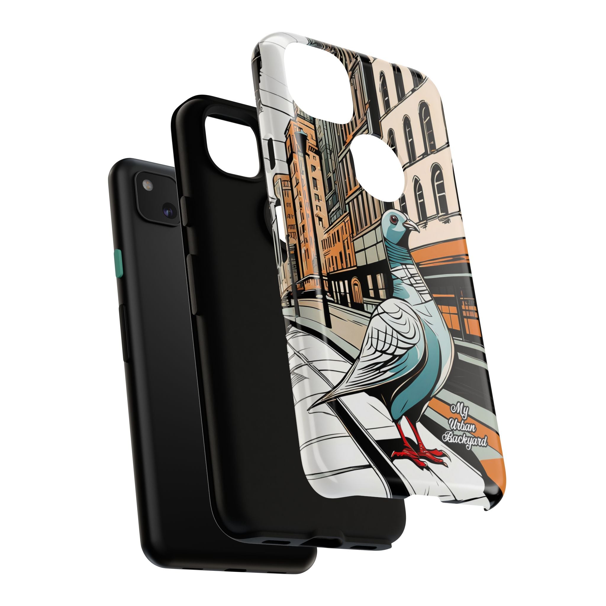 Pigeon on a City Street, Cell Phone Case - Apple, Samsung, Google Pixel