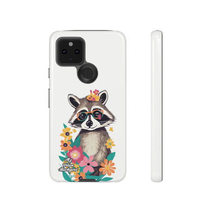 Raccoon with Glasses, Cell Phone Case - Apple, Samsung or Google Pixel