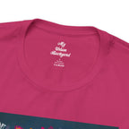 Coyote w Red Flowers, Soft 100% Jersey Cotton T-Shirt, Unisex, Short Sleeve, Retail Fit