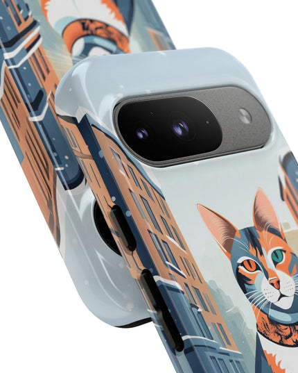 Claws Pawson in the Snow, Cell Phone Case - Apple, Samsung, Google Pixel