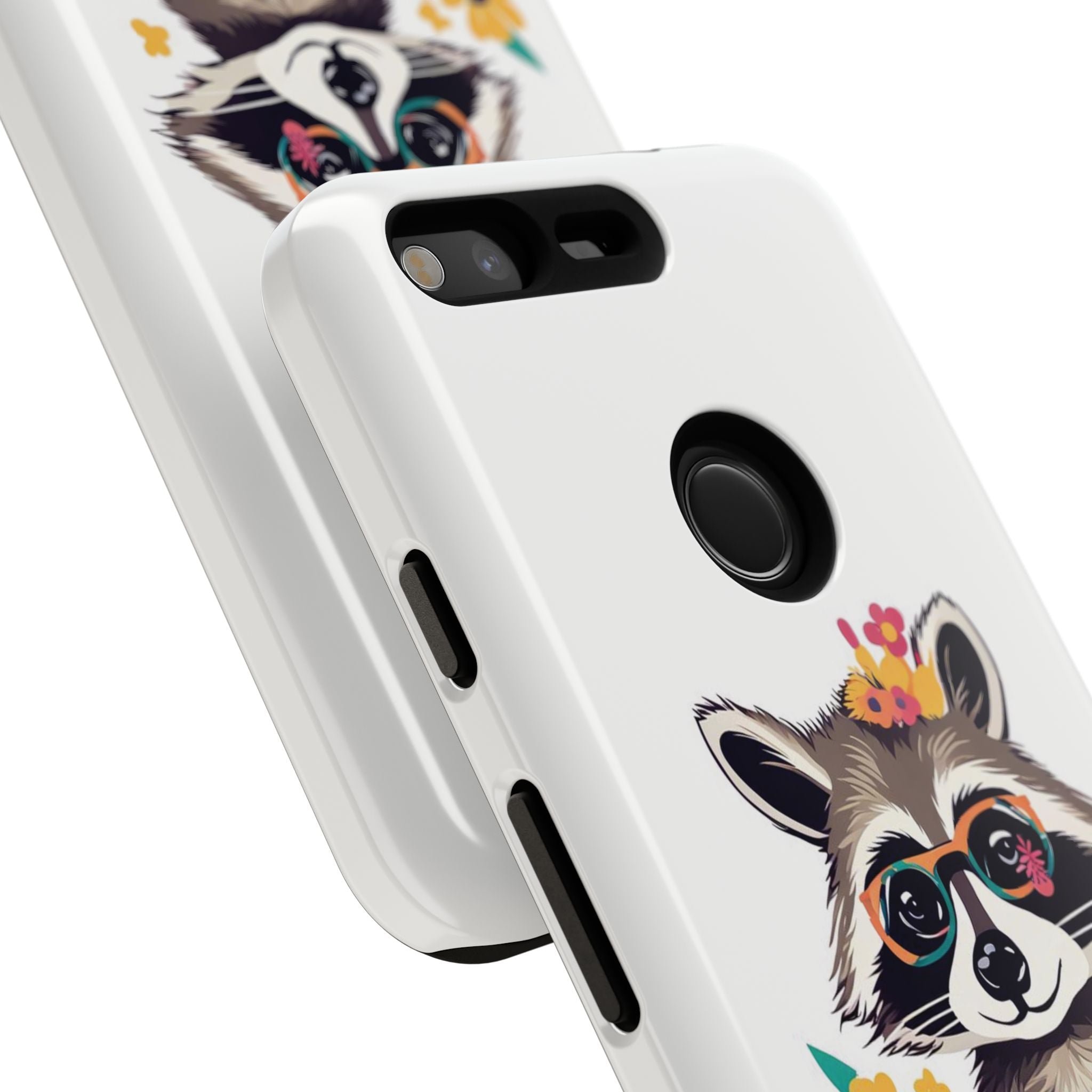 Raccoon with Glasses, Cell Phone Case - Apple, Samsung or Google Pixel