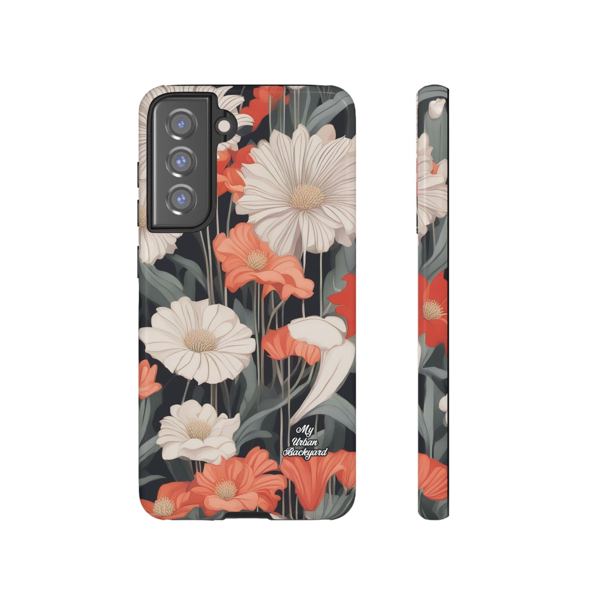 Art Deco Flowers, Cell Phone Case - Apple, Samsung, Google Pixel