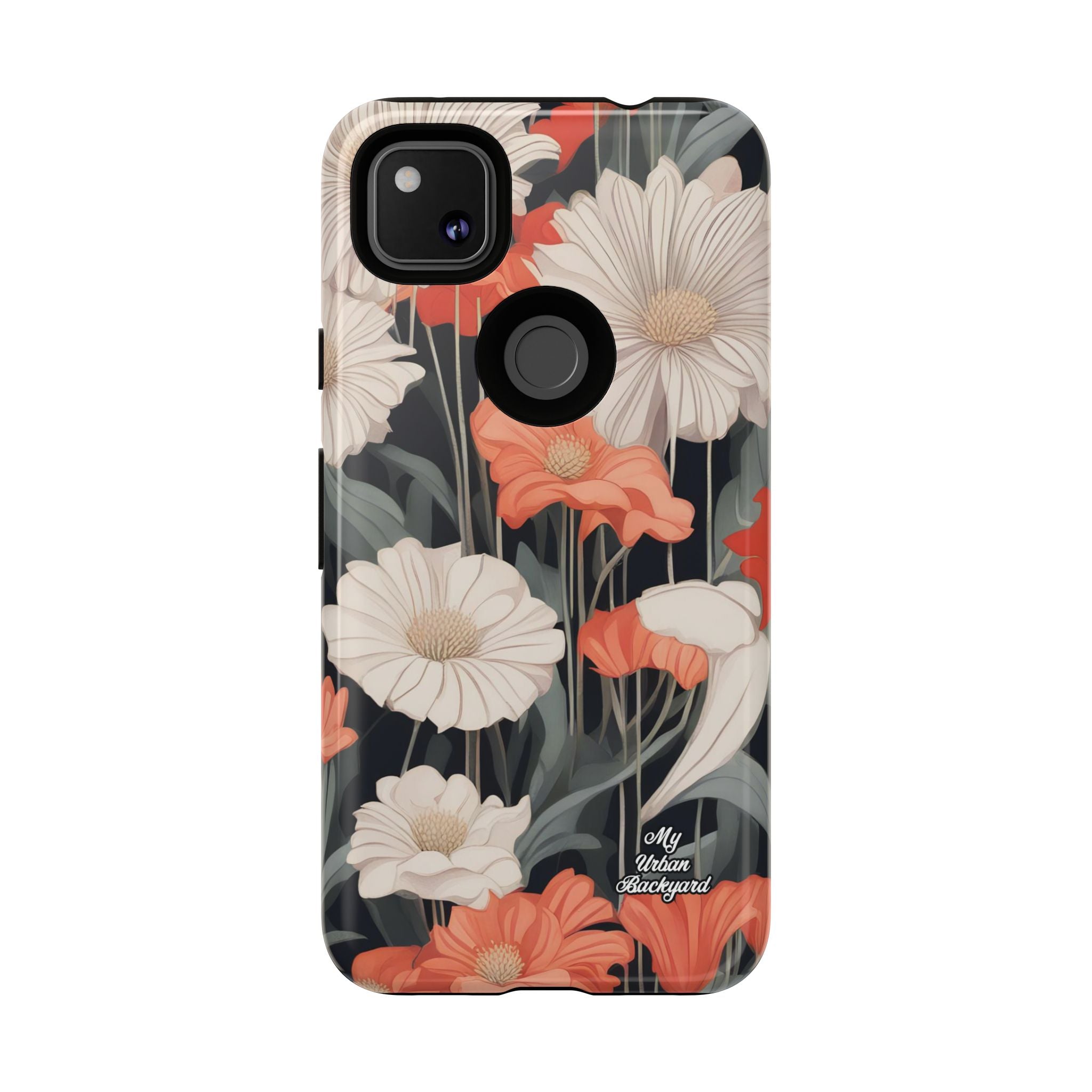 Art Deco Flowers, Cell Phone Case - Apple, Samsung, Google Pixel